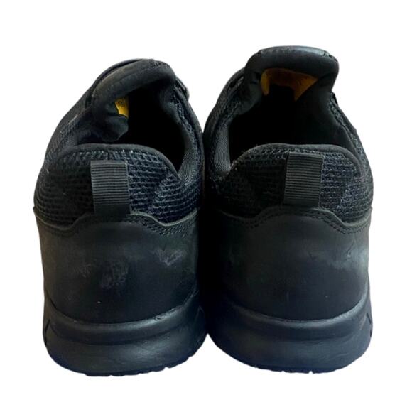 Skechers Men's Work Shoes 11.5 Black Slip Resistant Alloy Toe Memory Foam - Picture 6 of 9